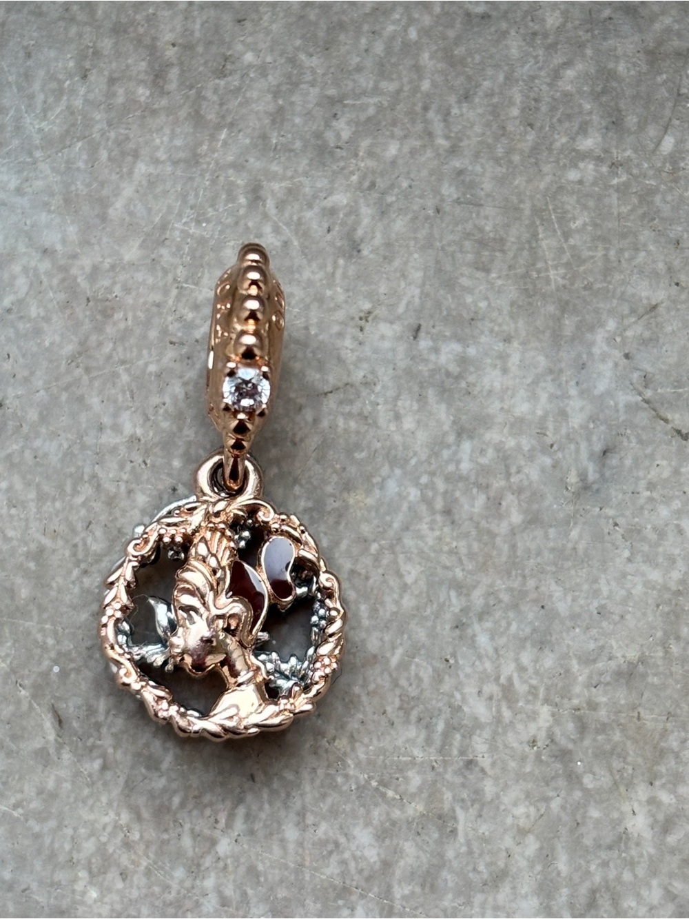 Pandora Tiana princess and the frog dangle